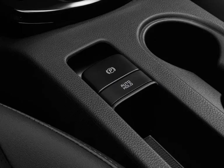 Electronic Parking Brake (EPB) Simply press the EPB button on the console when parking. EPB disengages when you press the accelerator while in Drive or Reverse.
